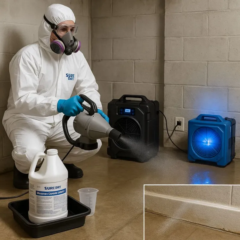 Sanitization and Odor Removal process in Whitefield, NH
