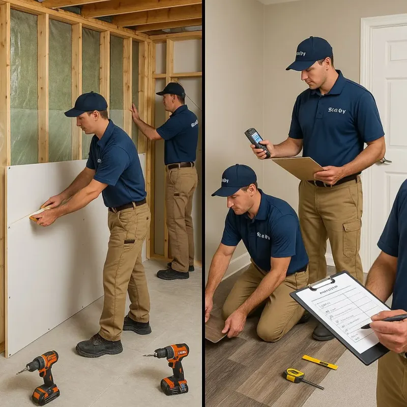 Repairs and Reconstruction process in Whitefield, NH